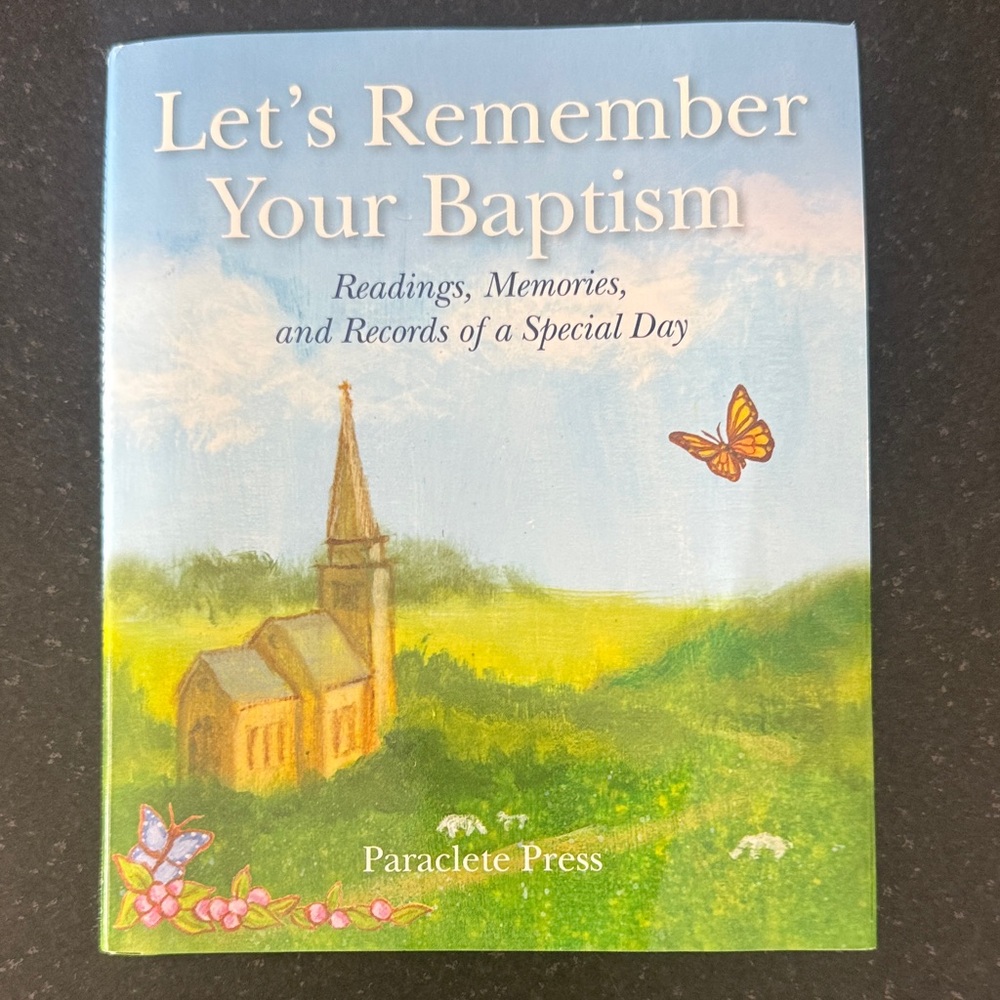 Let's Remember Your Baptism Book